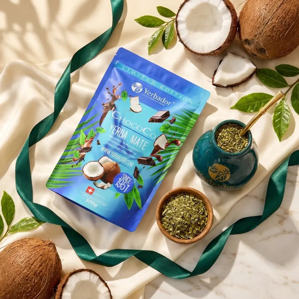 YERBA MATE – CHOCOCO YERBA MATE – CHOCOCO — kompozycja w słonecznym świetle
