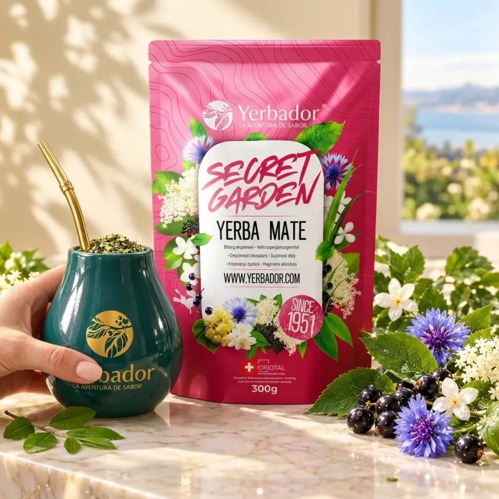 YERBA MATE – SECRET GARDEN YERBA MATE – SECRET GARDEN — propozycja podania
