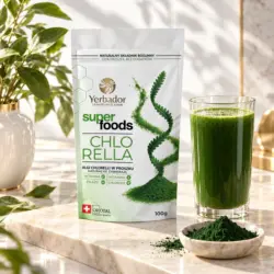Chlorella w Proszku – 100 g – Źródło Witaminy B12 i Żelaza