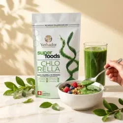 Chlorella w Proszku – 100 g – Źródło Witaminy B12 i Żelaza — propozycja podania