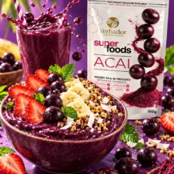 Yerbador superfoods — inspiracja podania, ilustracja AI