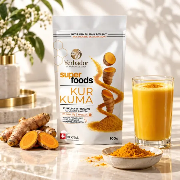 Kurkuma – 100 g – Źródło Manganu i Żelaza
