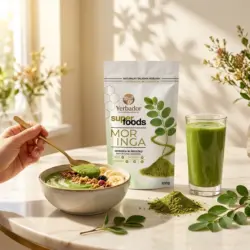 Moringa w Proszku – 100 g – Bogactwo Wapnia i Witamin A+E — propozycja podania