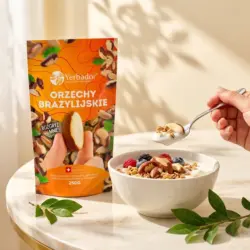 Orzechy Brazylijskie – 250 g – Chrupiące Źródło Selenu — propozycja podania