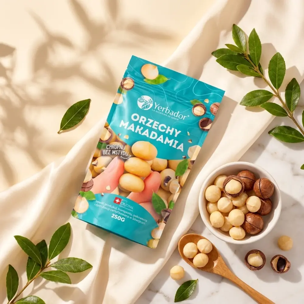 Orzechy Makadamia – 250 g – Źródło Zdrowych Tłuszczów i Energii Orzechy Makadamia – 250 g – Źródło Zdrowych Tłuszczów i Energii — kompozycja w słonecznym świetle