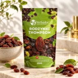 Rodzynki Thompson – 200 g – Naturalne Paliwo dla Mózgu i Energii
