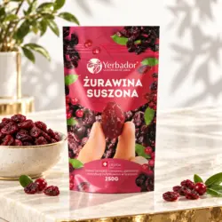Żurawina Suszona – 250 g – Tarcza Oporności i Zdrowia