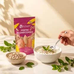 Pestki Słonecznika – 250 g – Bogactwo Magnezu i Błonnika — propozycja podania