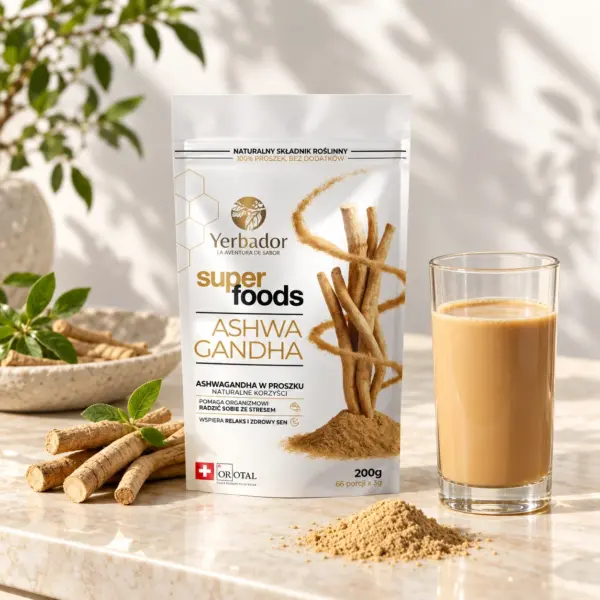 Ashwagandha w Proszku – 200 g – Naturalne Ukojenie i Odprężenie