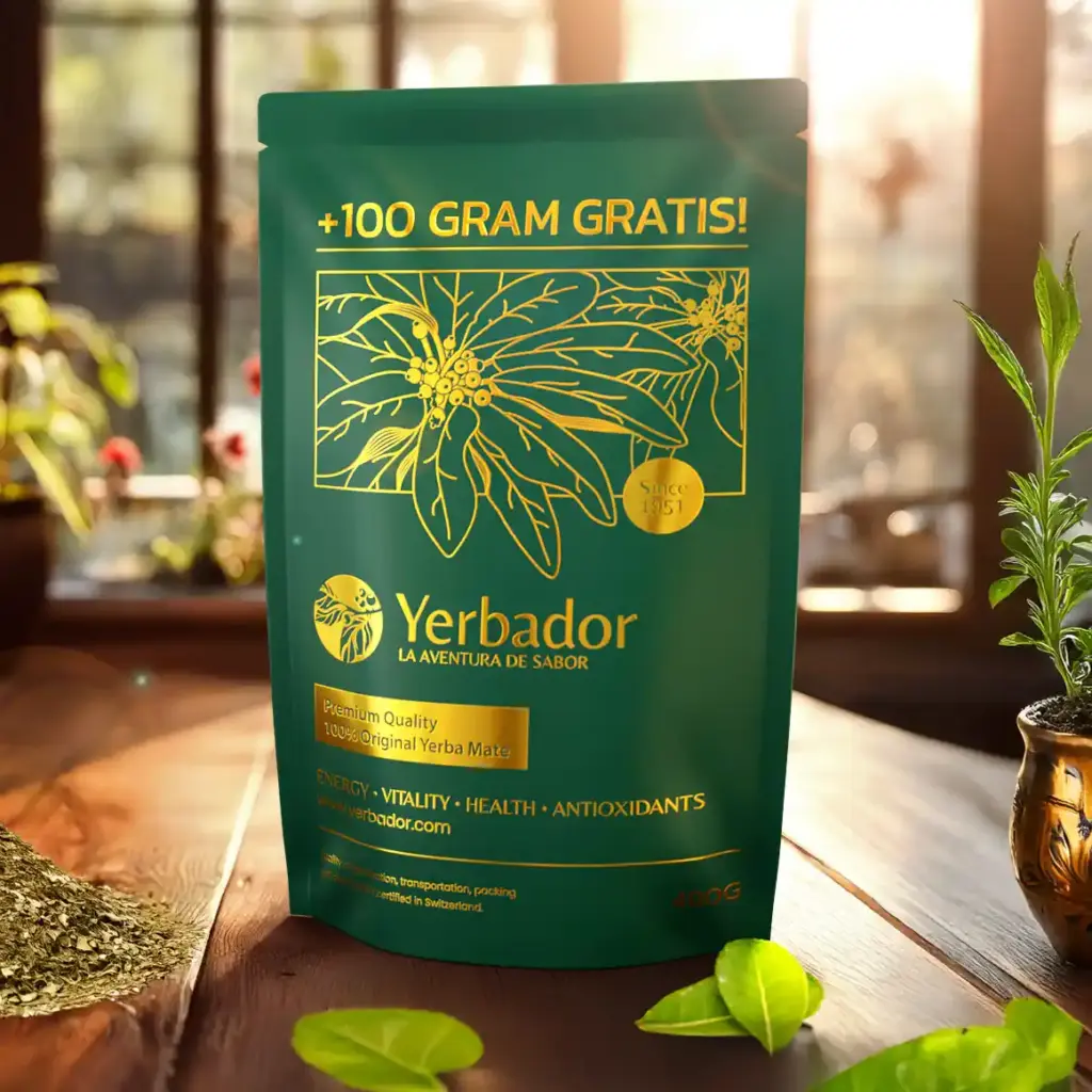 Hermetyczny doypack yerba mate Yerbador z dodatkowymi 100 g gratis