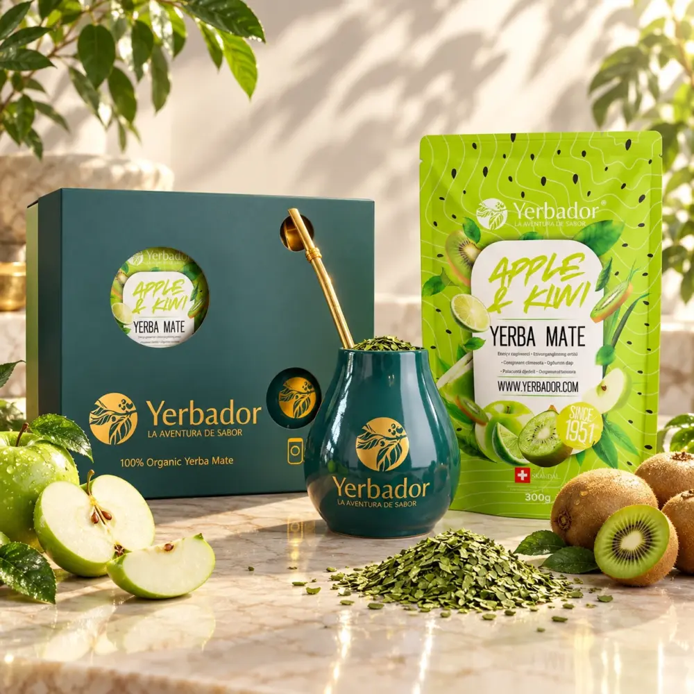 ZESTAW PREZENTOWY YERBA MATE – APPLE & KIWI