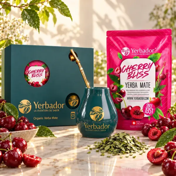 ZESTAW PREZENTOWY YERBA MATE – CHERRY BLISS