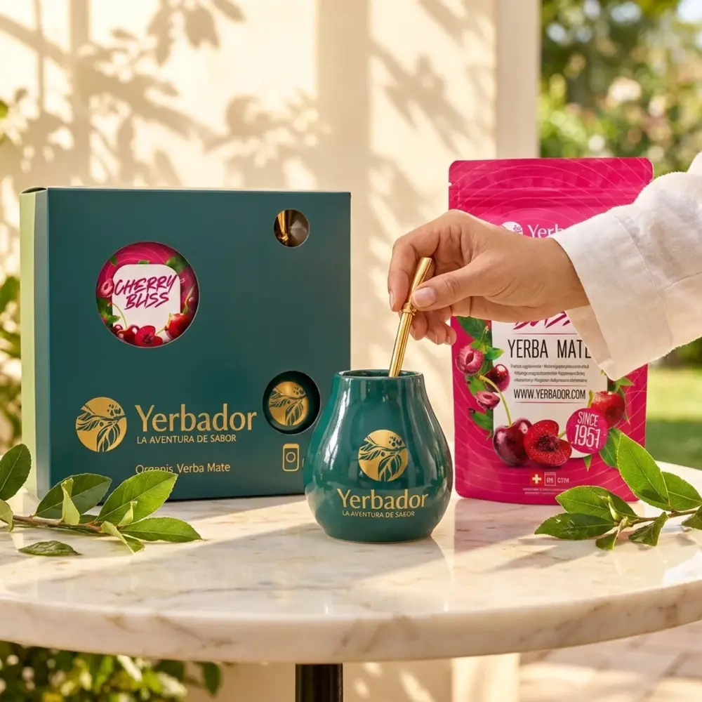 ZESTAW PREZENTOWY YERBA MATE – CHERRY BLISS ZESTAW PREZENTOWY YERBA MATE – CHERRY BLISS — propozycja podania