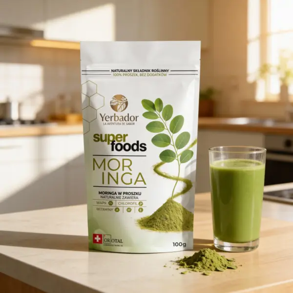 Moringa w Proszku – 100 g – Bogactwo Wapnia i Witamin A+E