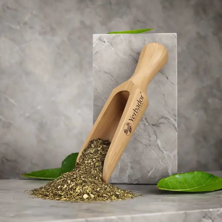 Bukowy nabierak Yerbador z suszem yerba mate Slim Fit