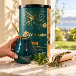 TUBA HERMETYCZNA  YERBA MATE z nabierakiem bukowym — propozycja podania