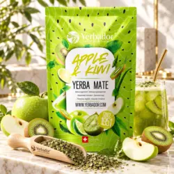 YERBA MATE – APPLE & KIWI + BUKOWY NABIERAK