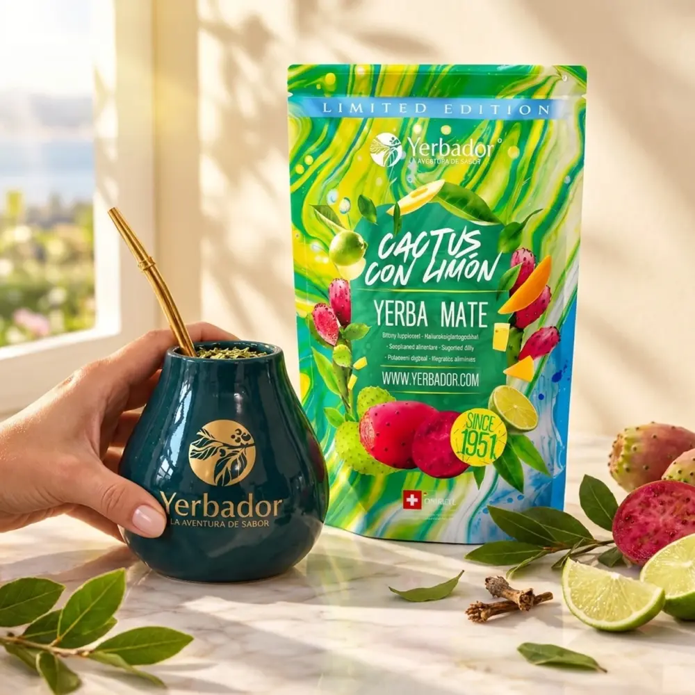 YERBA MATE – CACTUS CON LIMON + NABIERAK BUKOWY YERBA MATE – CACTUS CON LIMON + NABIERAK BUKOWY — propozycja podania