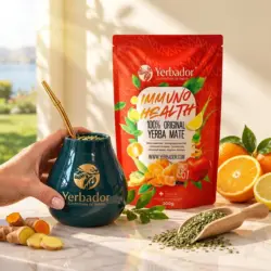 YERBA MATE – IMMUNO + BUKOWY NABIERAK — propozycja podania