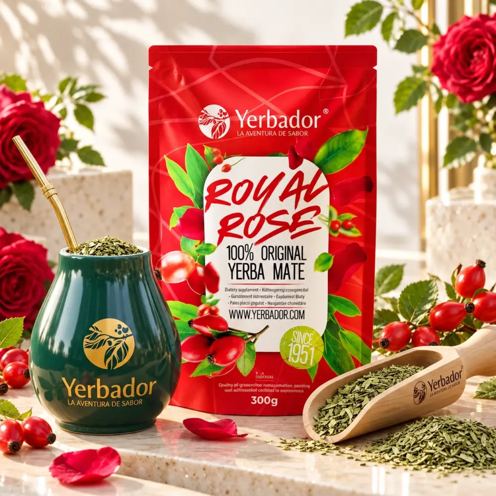 YERBA MATE – KRÓLEWSKIE OGRODY RÓŻANE + BUKOWY NABIERAK YERBA MATE – KRÓLEWSKIE OGRODY RÓŻANE + BUKOWY NABIERAK