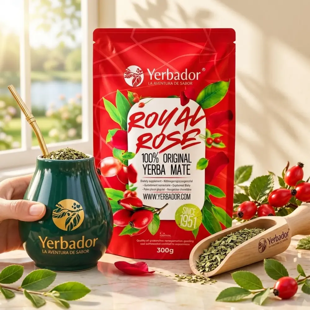 YERBA MATE – KRÓLEWSKIE OGRODY RÓŻANE + BUKOWY NABIERAK YERBA MATE – KRÓLEWSKIE OGRODY RÓŻANE + BUKOWY NABIERAK — propozycja podania