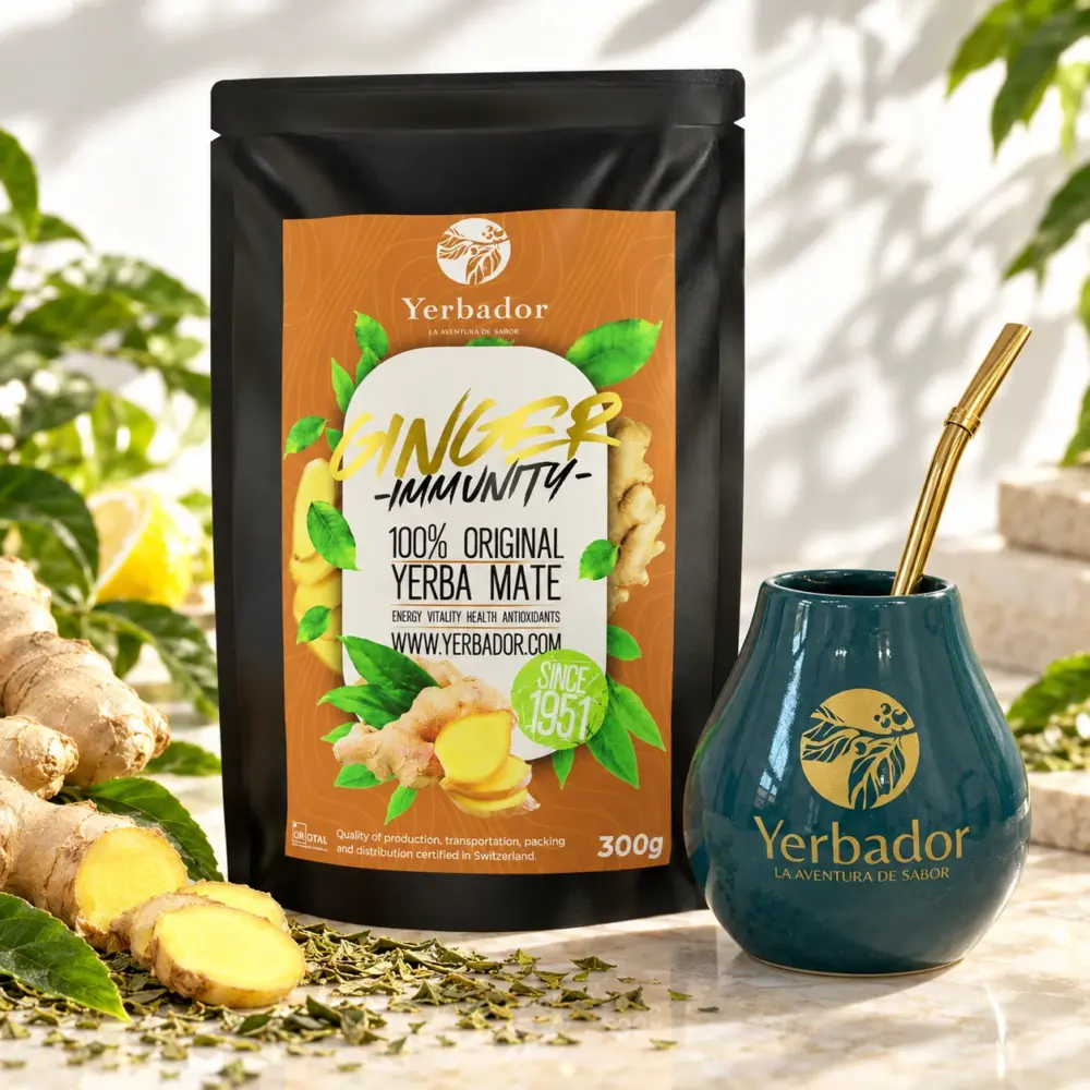 YERBA MATE – ODPRONOŚĆ IMBIRU + NBIERAK BUKOWY