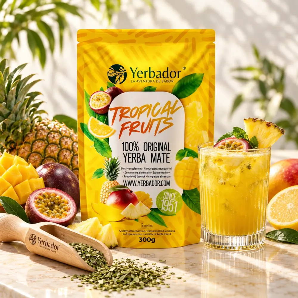 YERBA MATE – OWOCE TROPIKALNE + BUKOWY NABIERAK YERBA MATE – OWOCE TROPIKALNE + BUKOWY NABIERAK