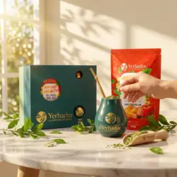ZESTAW PREZENTOWY YERBA MATE – IMMUNO HEALTH + BUKOWY NABIERAK — propozycja podania