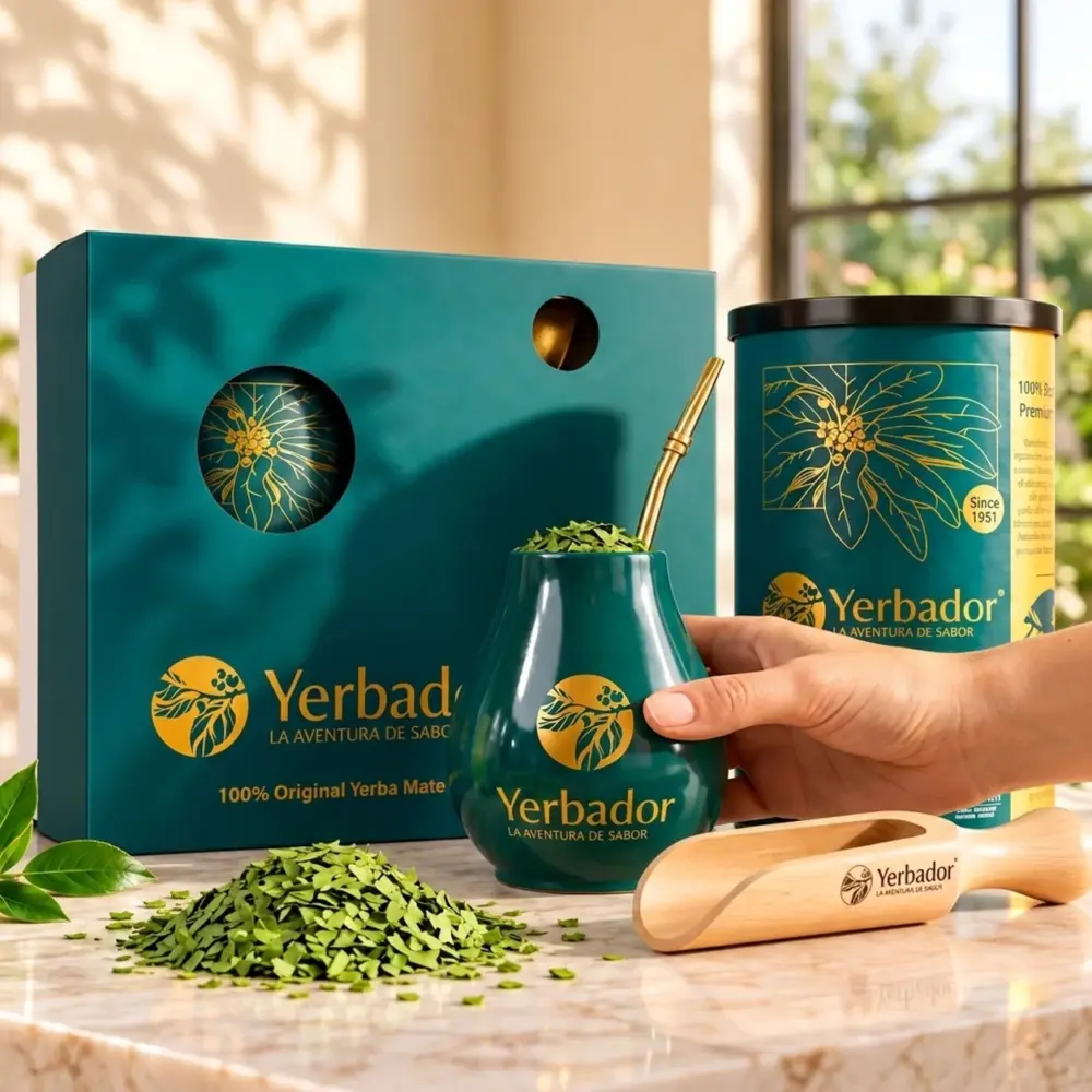 ZESTAW PREZENTOWY YERBA MATE – Tuba + Matero + Bombilla + ekskluzywny bukowy nabierak ZESTAW PREZENTOWY YERBA MATE – Tuba + Matero + Bombilla + ekskluzywny bukowy nabierak — propozycja podania