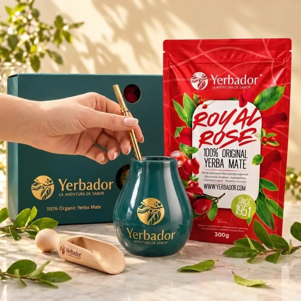 ZESTAW STARTOWY YERBA MATE – OGRODY RÓŻANE + BUKOWY NABIERAK ZESTAW STARTOWY YERBA MATE – OGRODY RÓŻANE + BUKOWY NABIERAK — propozycja podania