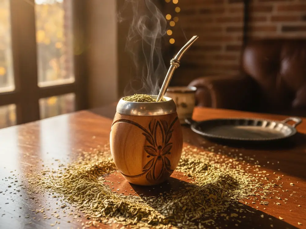 tradycyjne matero i bombilla z yerba mate