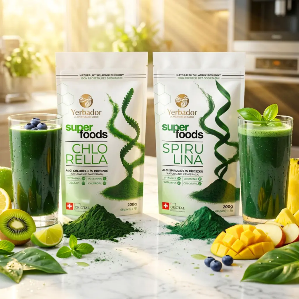 ZESTAW CHLORELLA + SPIRULINA (wsparcie organizmu)