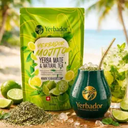 LIMONKA MOJITO – YERBA MATE + ZIELONA HEBRATA