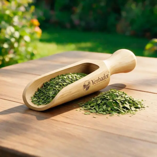 Szlachetny nabierak do Yerba Mate z drewna bukowego