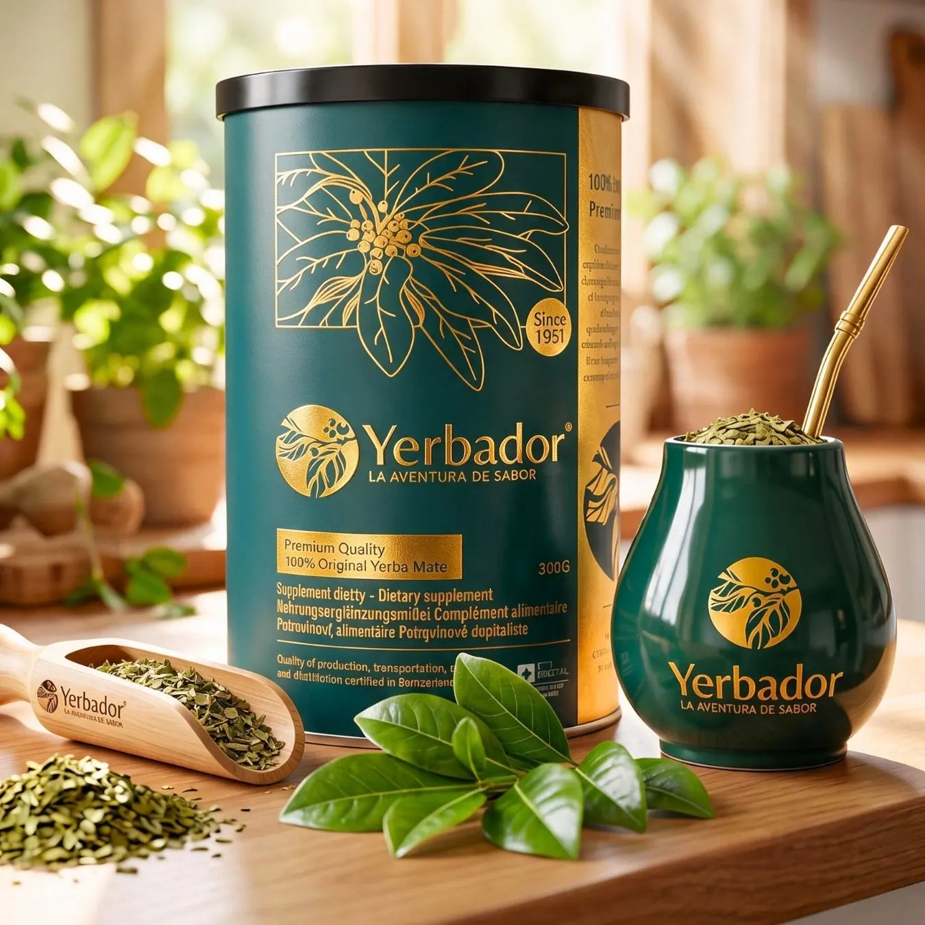 tuba hermetyczna yerba mate 100% liście, produkt bez ryzyka związanego z niską jakością surowca
