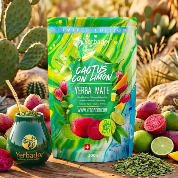YERBA MATE – CACTUS CON LIMON