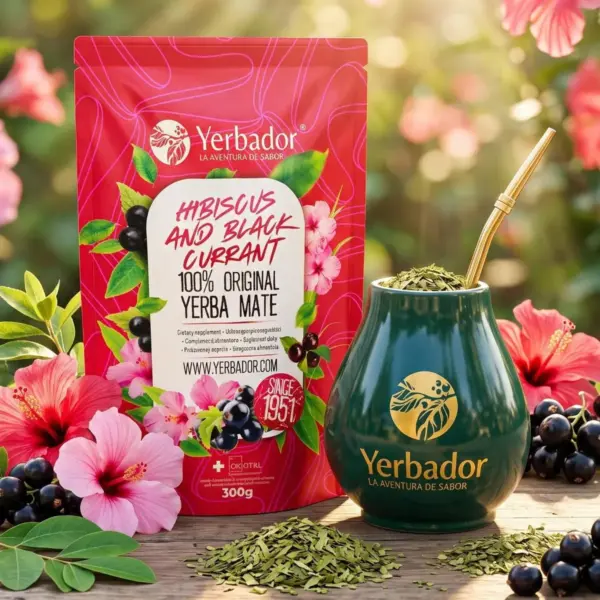 YERBA MATE – HIBISCUS I CZARNA PORZECZKA