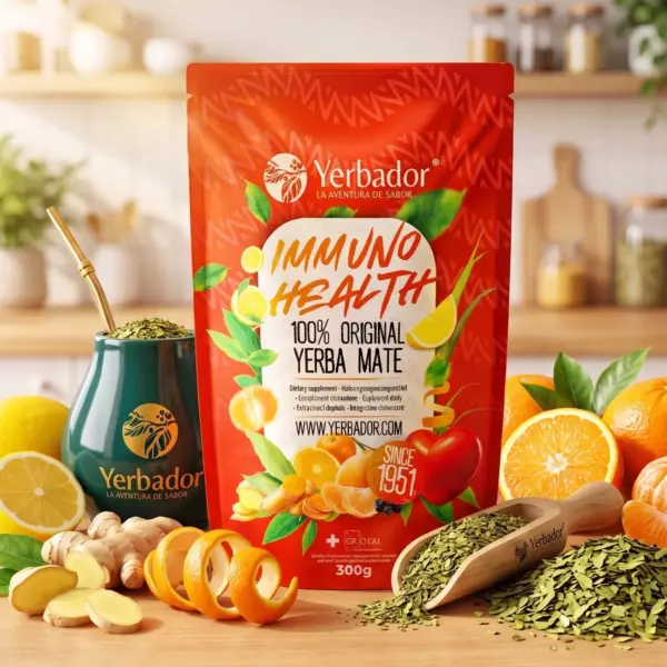 YERBA MATE – IMMUNO + BUKOWY NABIERAK