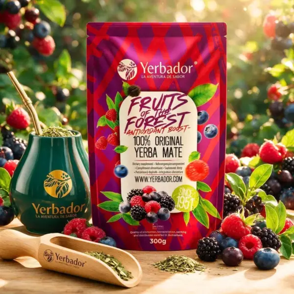 YERBA MATE – OWOCE LASU + BUKOWY NABIERAK