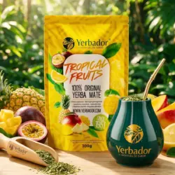 YERBA MATE – OWOCE TROPIKALNE + BUKOWY NABIERAK