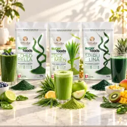 ZESTAW CHLORELLA + SPIRULINA + JĘCZMIEŃ (Green Energy Boost) 600g
