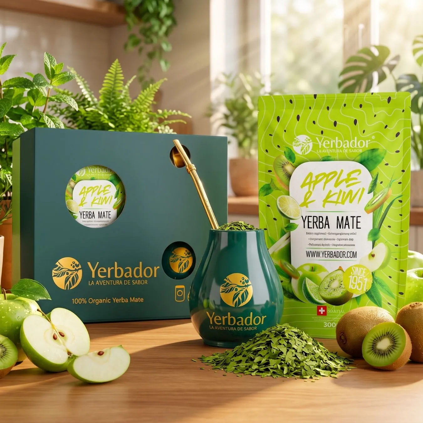 Zestaw Prezentowy Yerba Mate – Apple & Kiwi