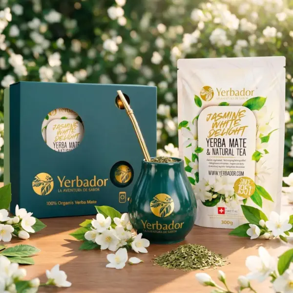 ZESTAW PREZENTOWY YERBA MATE – BIAŁY JAŚMIN