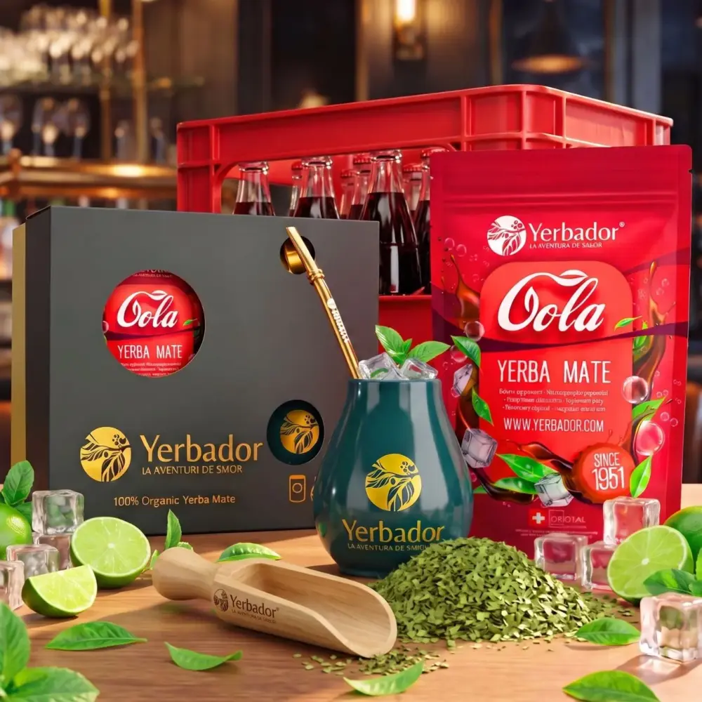 ZESTAW PREZENTOWY YERBA MATE – COLA + BUKOWY NABIERAK ZESTAW PREZENTOWY YERBA MATE – COLA + BUKOWY NABIERAK
