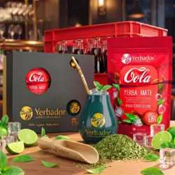 ZESTAW PREZENTOWY YERBA MATE – COLA + BUKOWY NABIERAK