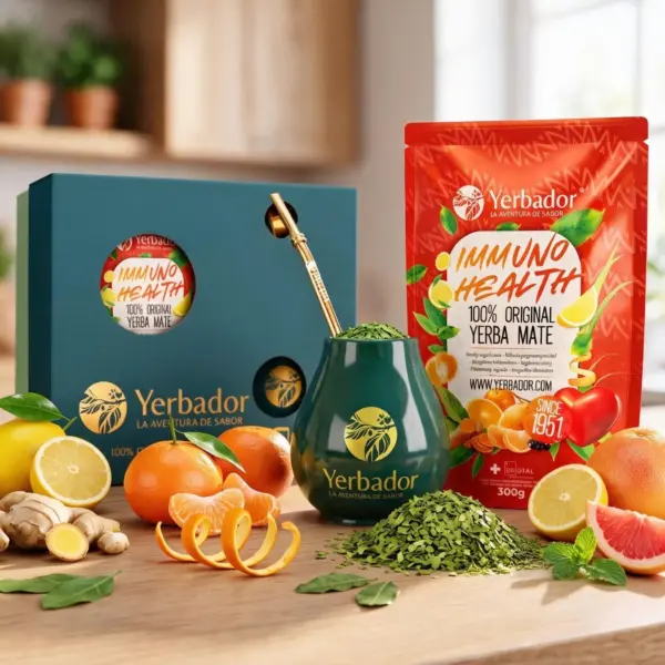 ZESTAW PREZENTOWY YERBA MATE – IMMUNO HEALTH