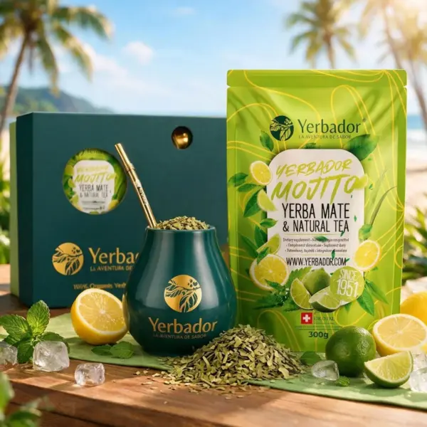 ZESTAW PREZENTOWY YERBA MATE – LIMONKA MOJITO