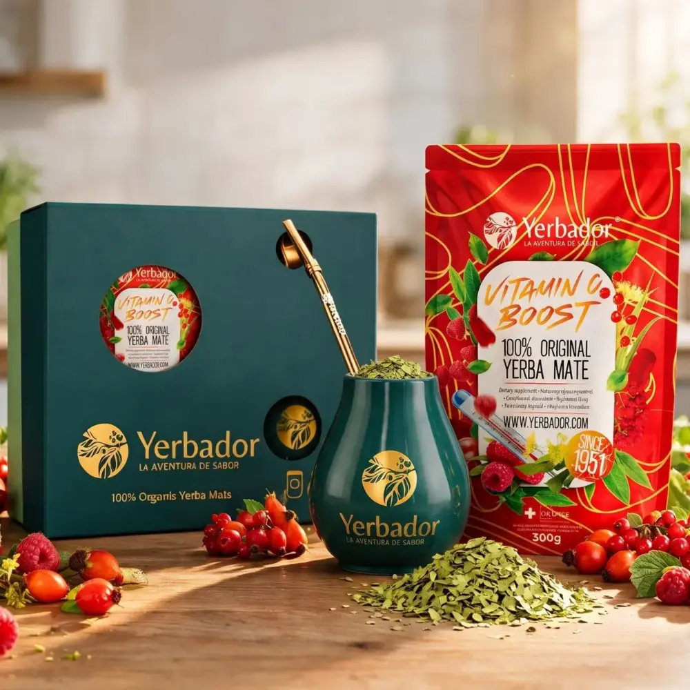 ZESTAW PREZENTOWY YERBA MATE VITAMIN C BOOST ZESTAW PREZENTOWY YERBA MATE VITAMIN C BOOST