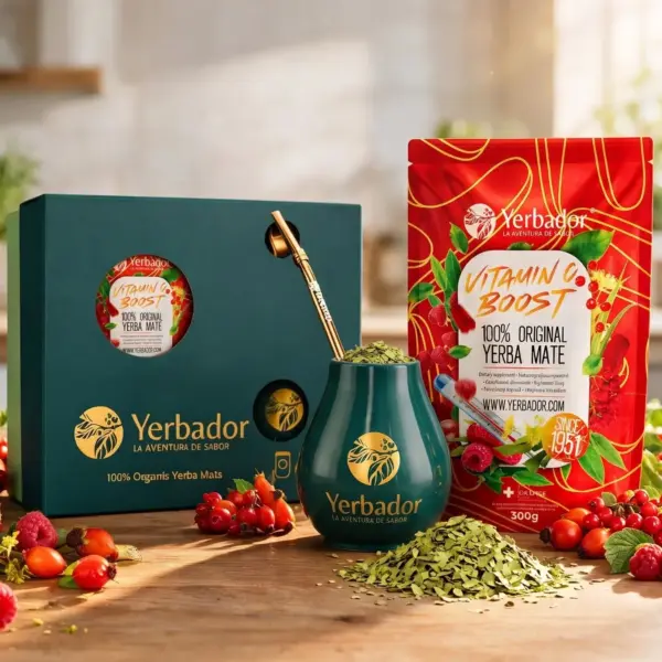 ZESTAW PREZENTOWY YERBA MATE VITAMIN C BOOST