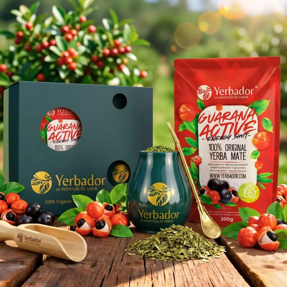 ZESTAW STARTOWY – BOMBILLA + MATERO + YERBA MATE ULTRA ENERGIA – GUARANA + NABIERAK BUKOWY ZESTAW STARTOWY – BOMBILLA + MATERO + YERBA MATE ULTRA ENERGIA – GUARANA + NABIERAK BUKOWY
